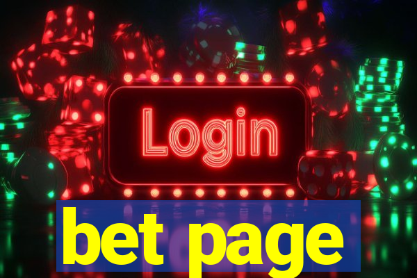 bet page