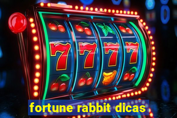 fortune rabbit dicas