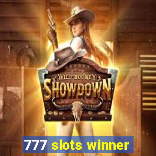 777 slots winner