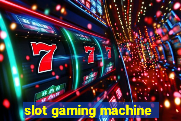 slot gaming machine