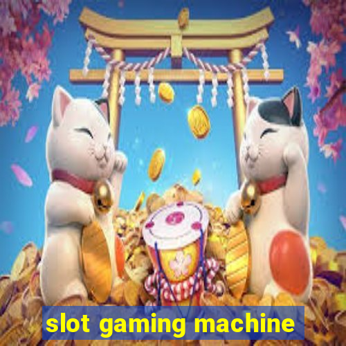 slot gaming machine