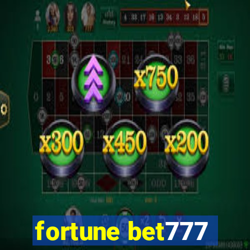 fortune bet777