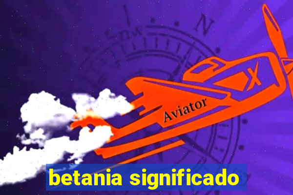 betania significado