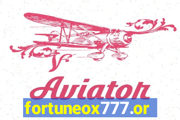 fortuneox777.org