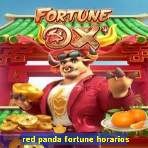 red panda fortune horarios