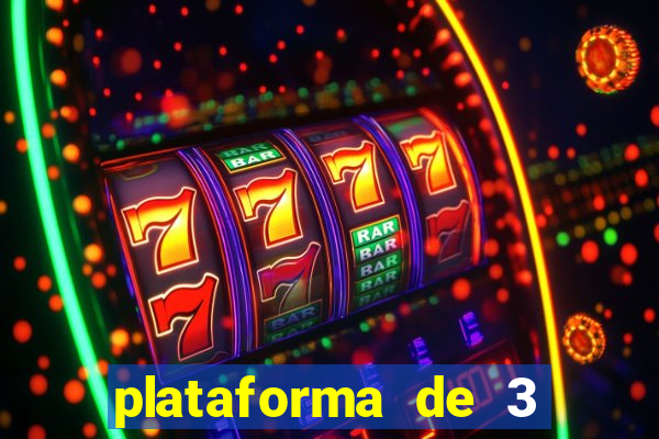 plataforma de 3 reais slots