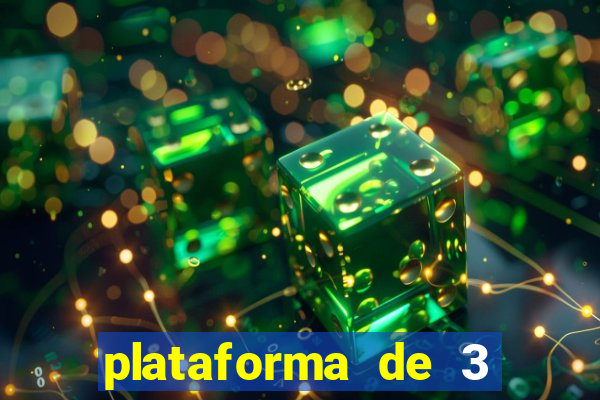 plataforma de 3 reais slots