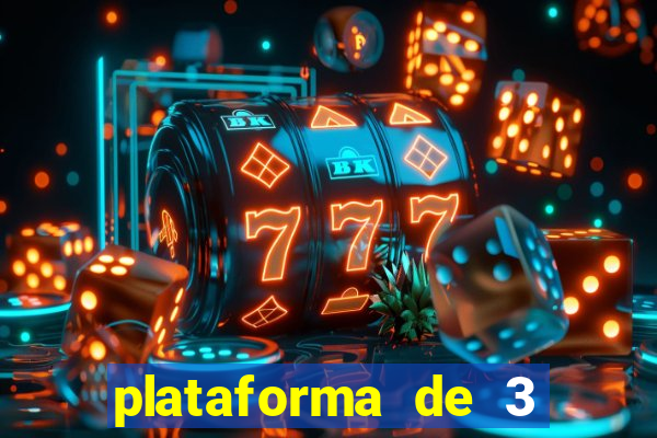 plataforma de 3 reais slots