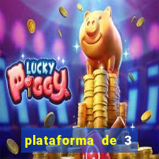 plataforma de 3 reais slots