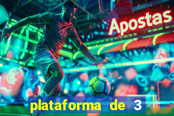 plataforma de 3 reais slots