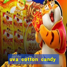 uva cotton candy tem caroço