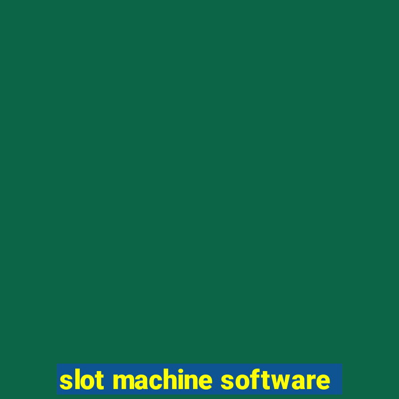 slot machine software