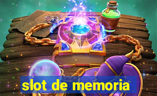 slot de memoria