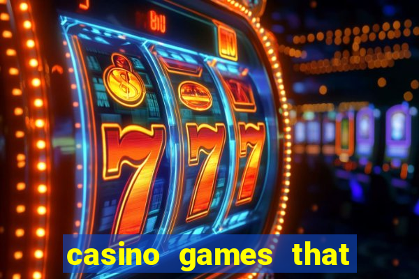 casino games that pay real money with no deposit