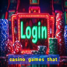 casino games that pay real money with no deposit