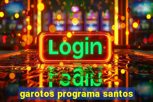 garotos programa santos