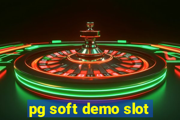 pg soft demo slot