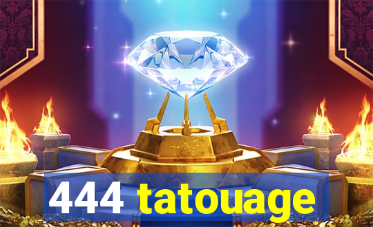 444 tatouage