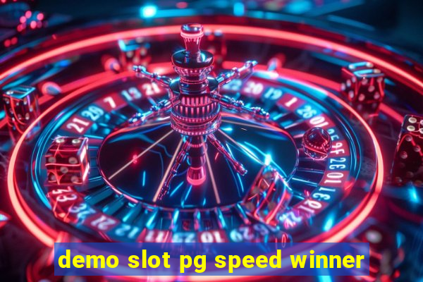 demo slot pg speed winner