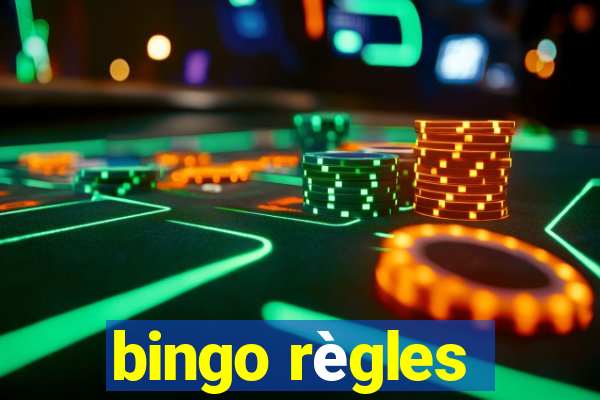 bingo règles