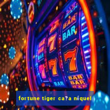 fortune tiger ca?a níquel