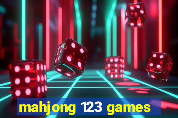 mahjong 123 games