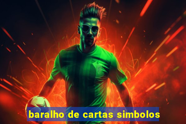 baralho de cartas simbolos