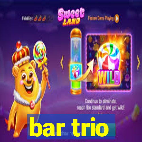 bar trio