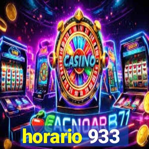 horario 933