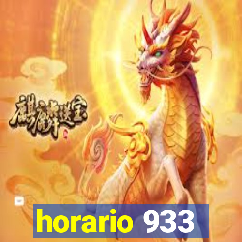 horario 933