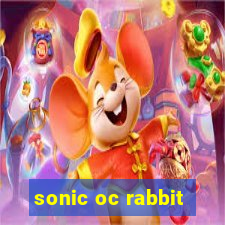 sonic oc rabbit