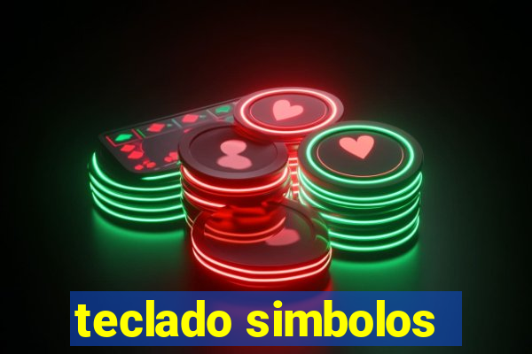 teclado simbolos