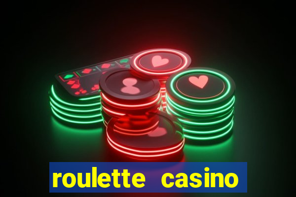 roulette casino game online