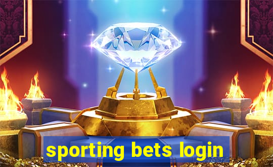 sporting bets login