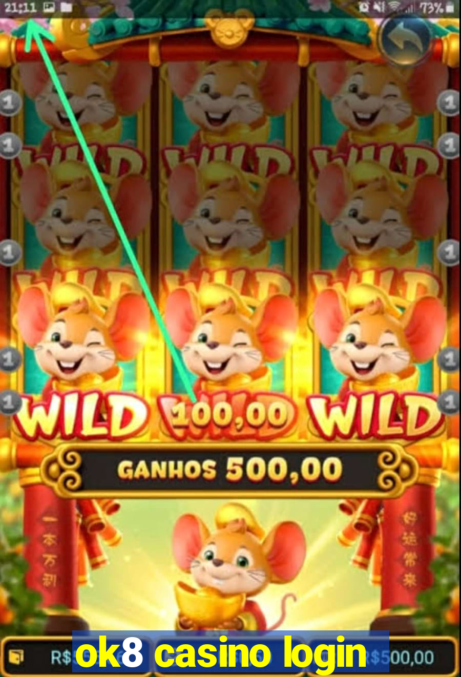 ok8 casino login