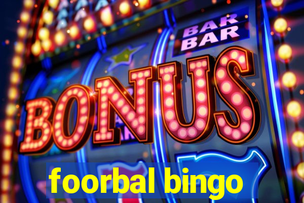 foorbal bingo