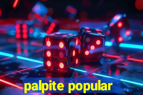 palpite popular