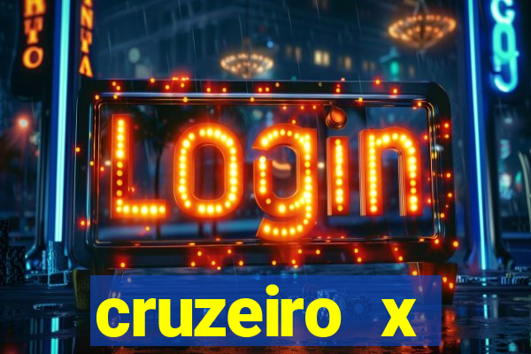 cruzeiro x corinthians palpite