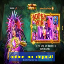 online no deposit casino bonus