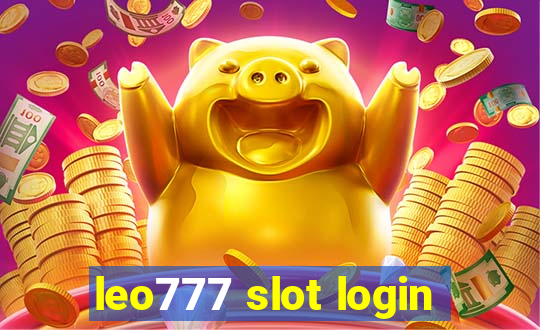 leo777 slot login