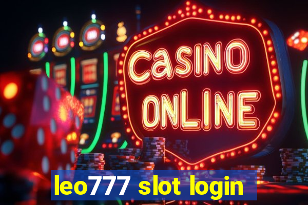 leo777 slot login