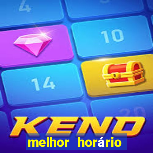 melhor horário para jogar fortune mouse