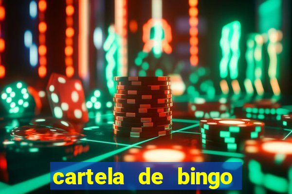 cartela de bingo ate 75