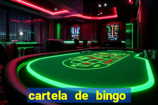 cartela de bingo ate 75