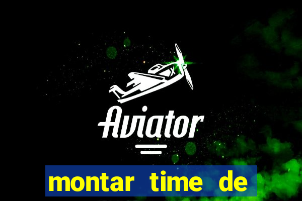 montar time de futebol site