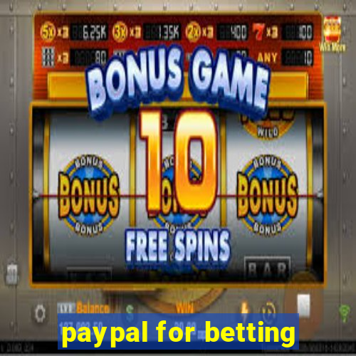 paypal for betting