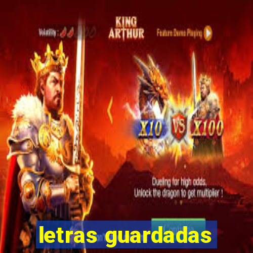 letras guardadas