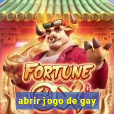 abrir jogo de gay