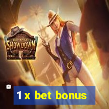 1 x bet bonus