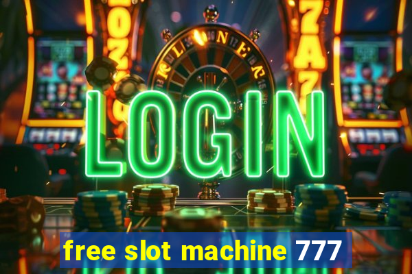 free slot machine 777